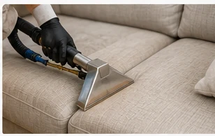 Upholstery cleaning service
